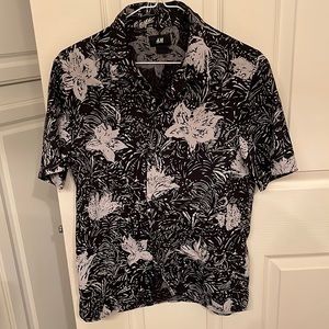 H&M Floral Print Button Down